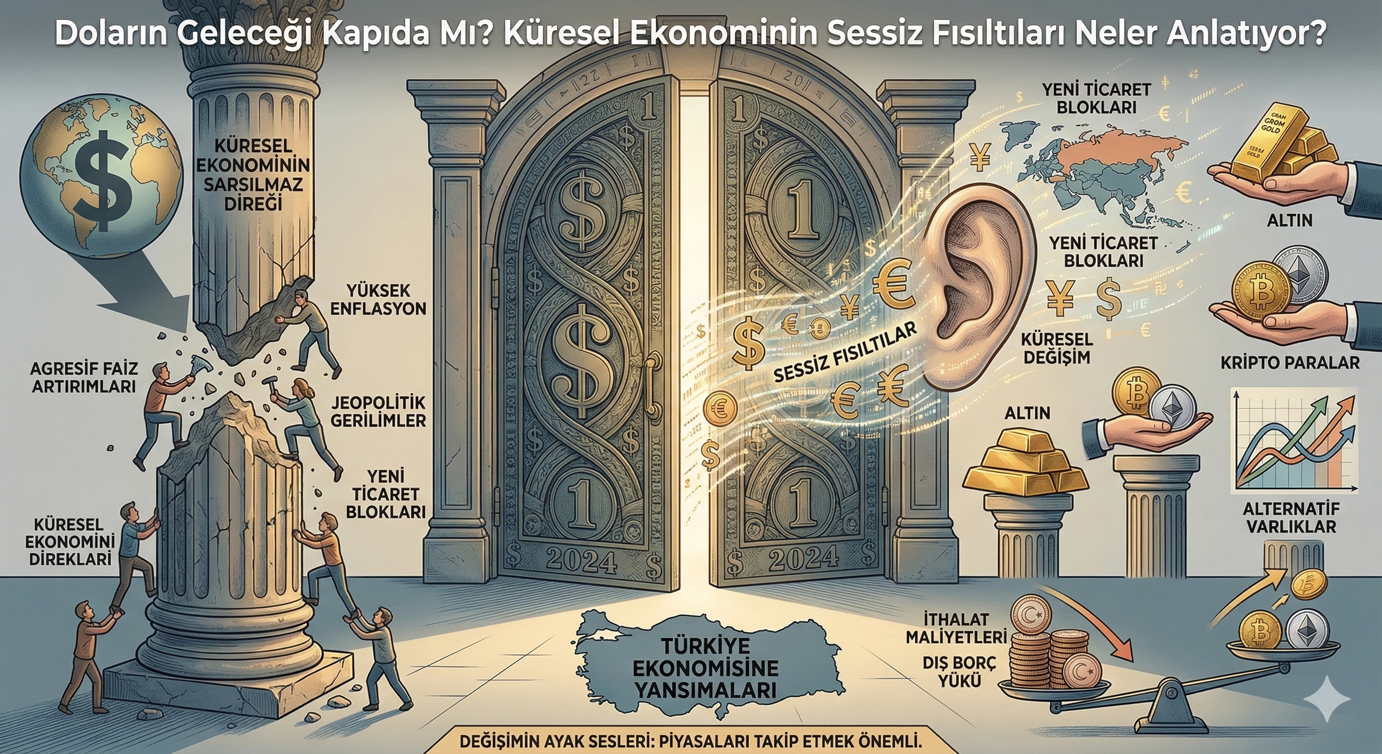 Doların Geleceği Kapıda Mı? Küresel Ekonominin Sessiz Fısıltıları Neler Anlatıyor?